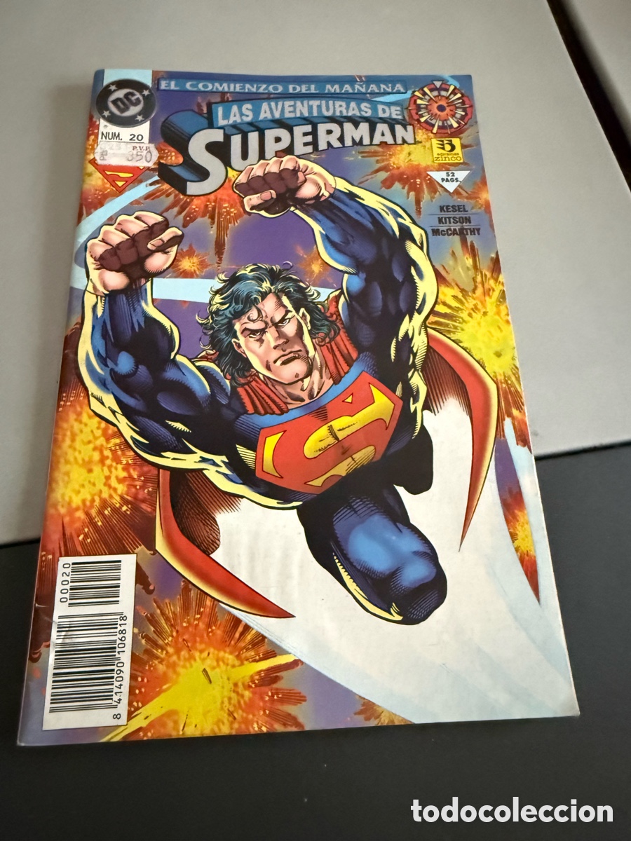 C&oacute;mics: SUPERMAN. n 20. Zinco