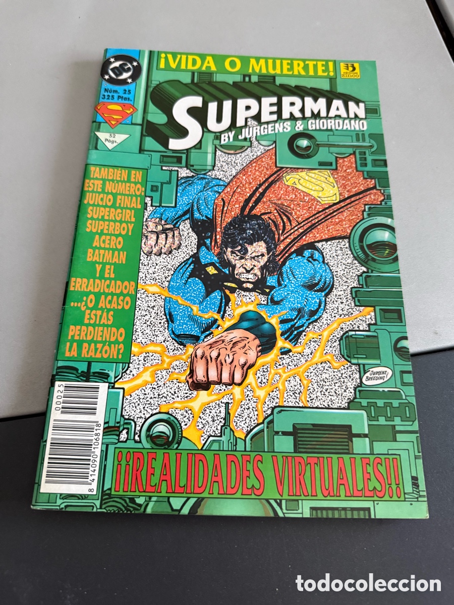 C&oacute;mics: SUPERMAN. n 25. Zinco