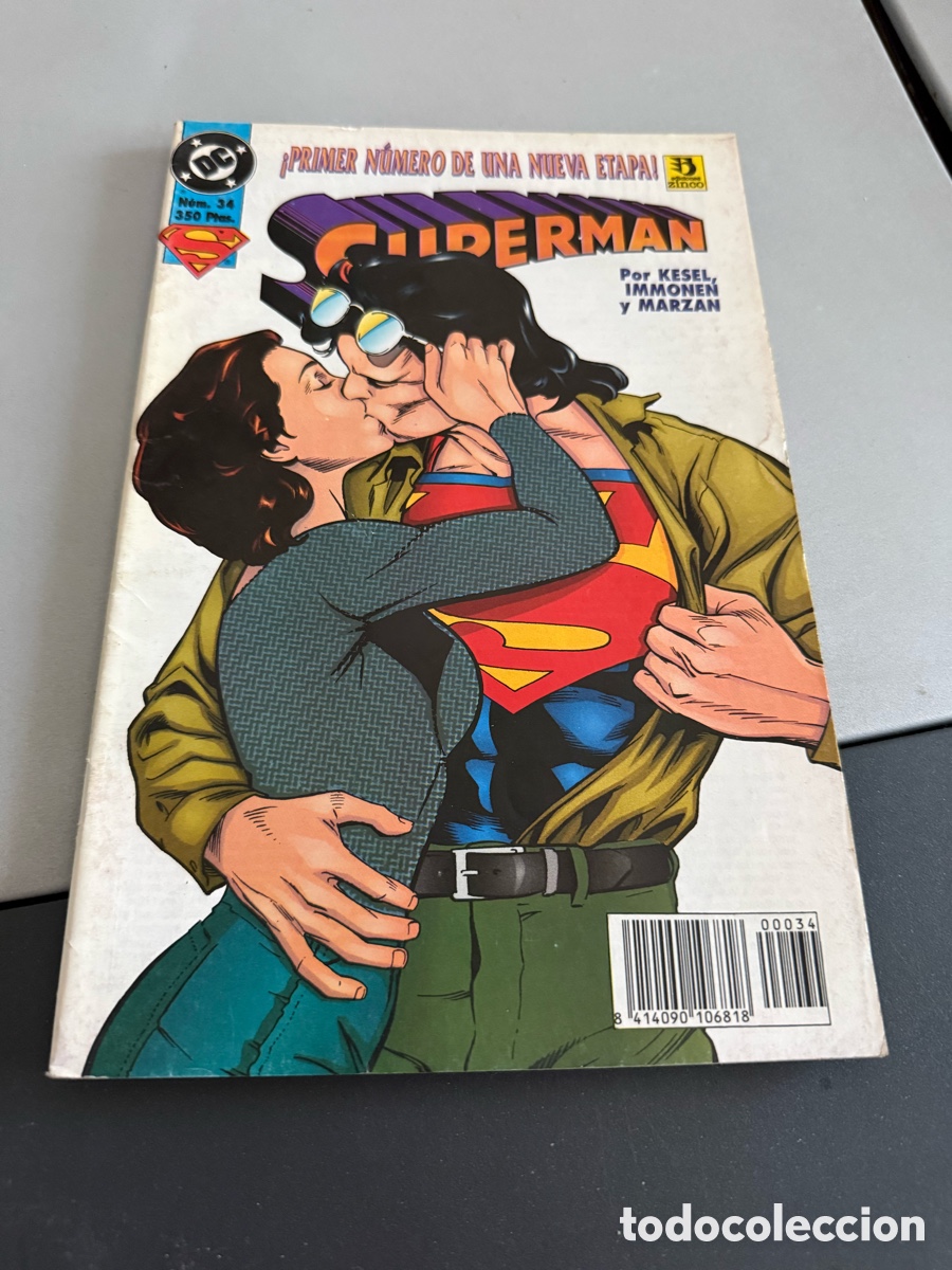 C&oacute;mics: SUPERMAN. n 34. Zinco