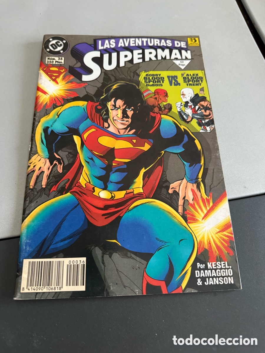 C&oacute;mics: SUPERMAN. n 36. Zinco