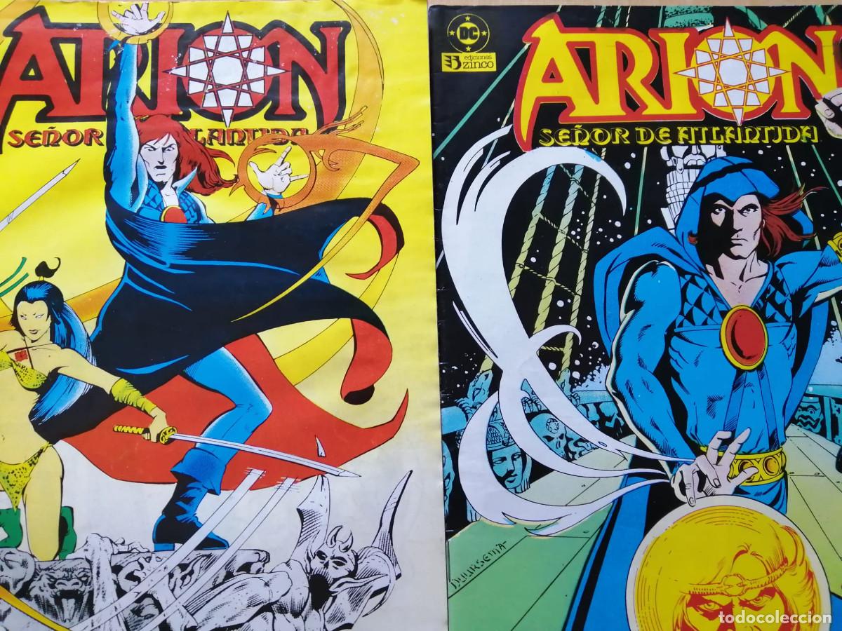 C&oacute;mics: DC Comics ARI&Oacute;N, SE&Ntilde;OR DE ATL&Aacute;NTIDA, 7, 8 Zinco, 1984 - Foto 1