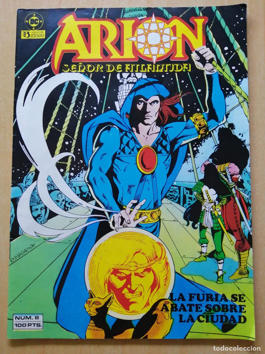C&oacute;mics: DC Comics ARI&Oacute;N, SE&Ntilde;OR DE ATL&Aacute;NTIDA, 7, 8 Zinco, 1984 - Foto 8