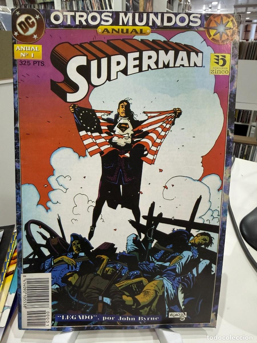 C&oacute;mics: Superman: Otros Mundos Anual n&ordm; 1 &ndash; Legado (Ediciones Zinco, 1995)