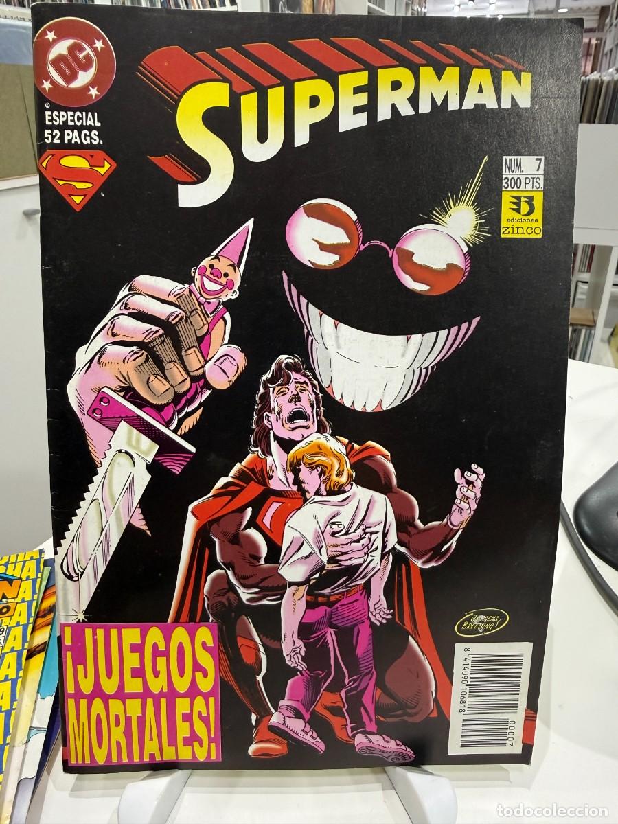 C&oacute;mics: Superman Especial n&ordm; 7 &ndash; &iexcl;Juegos Mortales! &ndash; Ediciones Zinco
