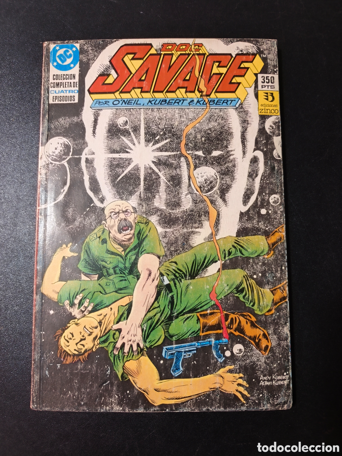 C&oacute;mics: RETAPADO DOC SAVAGE COLECCI&Oacute;N COMPLETA DE CUATRO EPISODIOS EDICIONES ZINCO DC