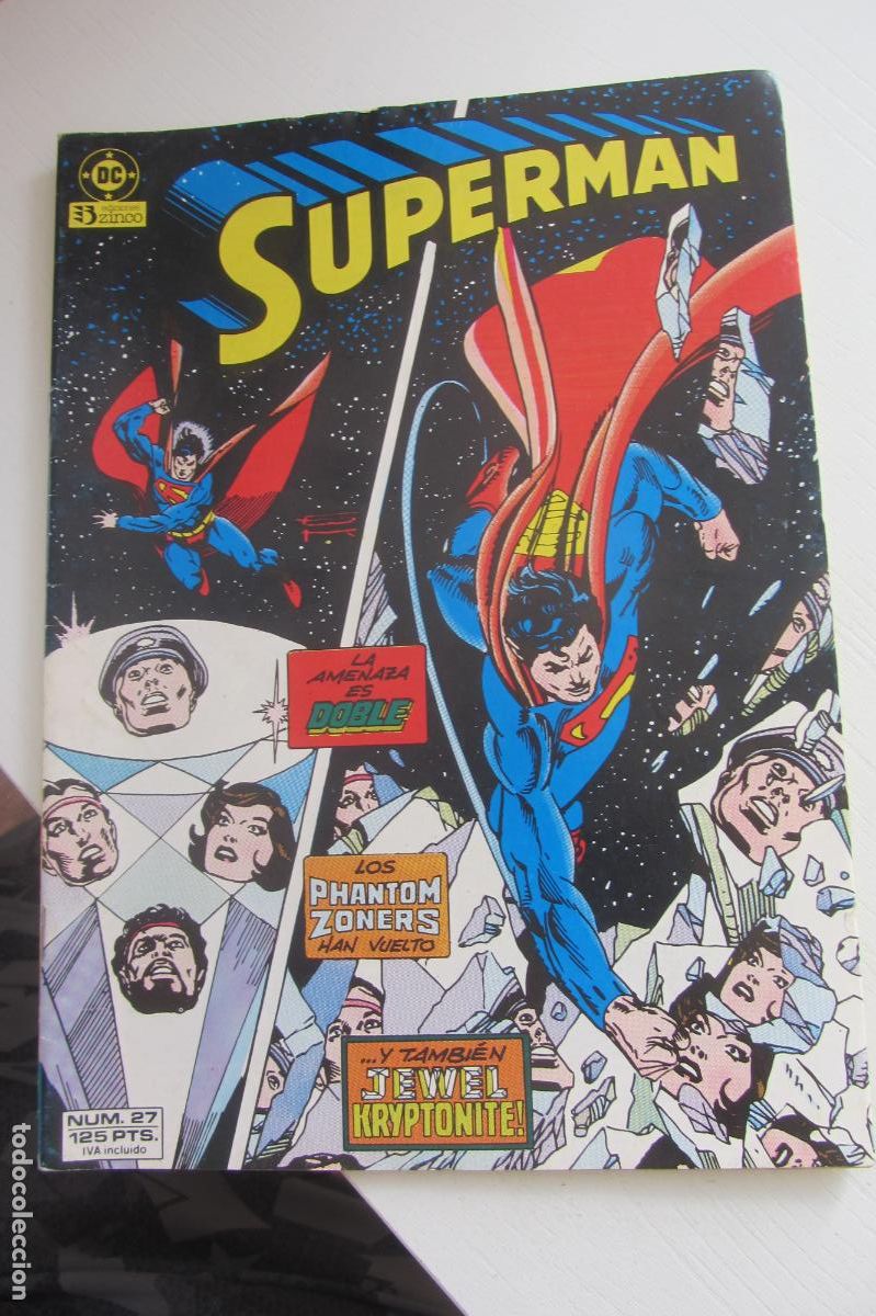 C&oacute;mics: SUPERMAN VOL. 1 I N&ordm; 27 . ZINCO arx143