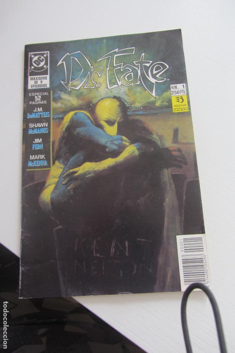 C&oacute;mics: DR. FATE - N&ordm; 1 de 9 - 1991 - EDICIONES ZINCO, S. A. - BUEN ESTADO arx144