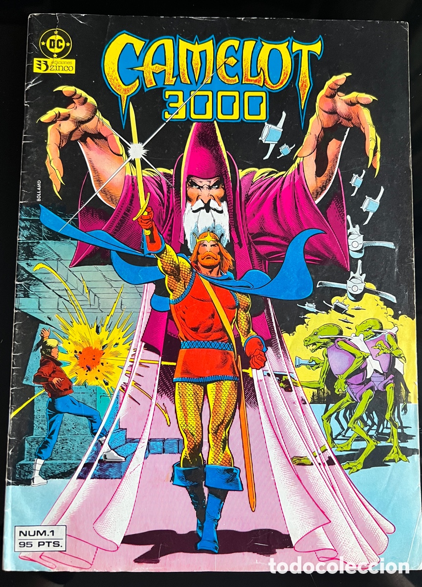 C&oacute;mics: Serie completa Camelot 3000 (9 n&uacute;meros) - Foto 1