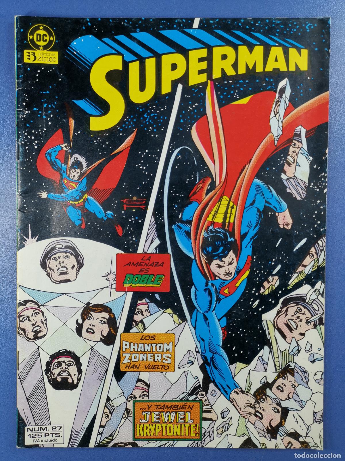 Comics: SUPERMAN - n&ordm; 27 - LOS PHANTOM ZONERS HAN VUELTO - DC - Ediciones Zinco