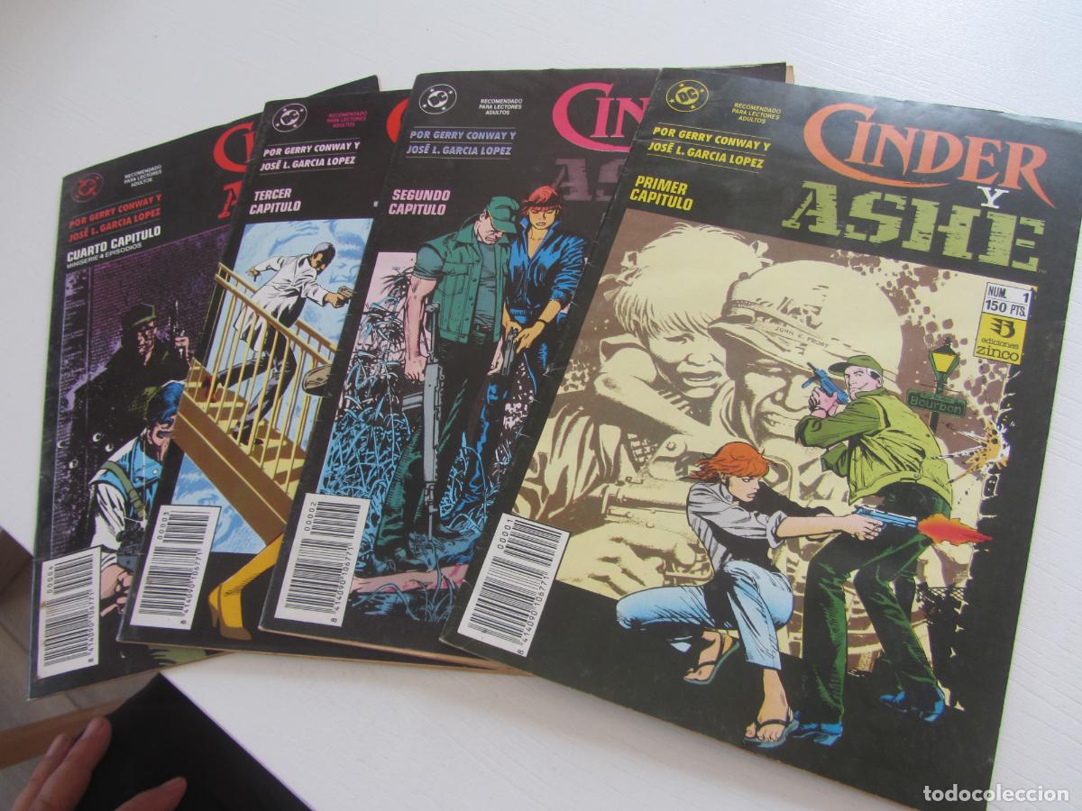C&oacute;mics: CINDER Y ASHE COMPLETA 4 NUMEROS DE ZINCO - DC AS03