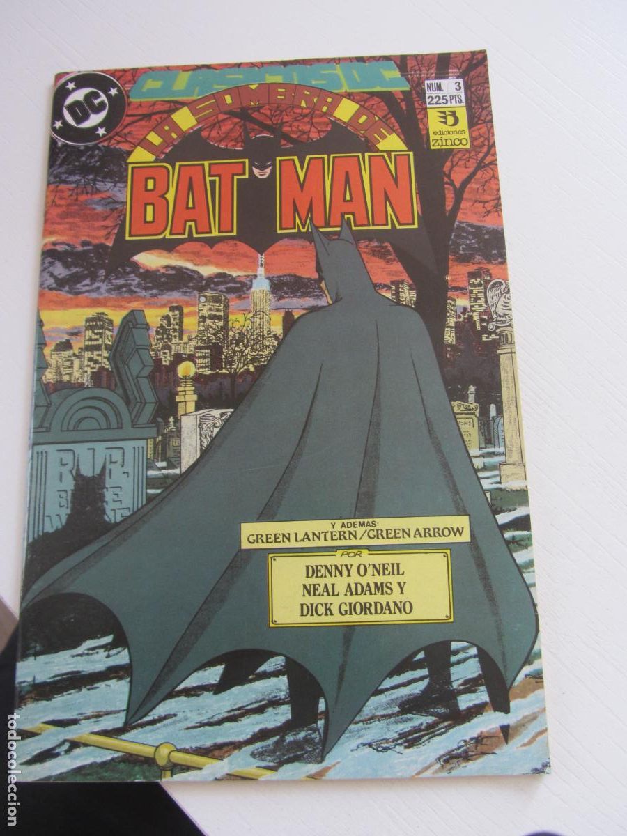 C&oacute;mics: CLASICOS DC n.3 LA SOMBRA DE BATMAN (Zinco, 1991) arx153