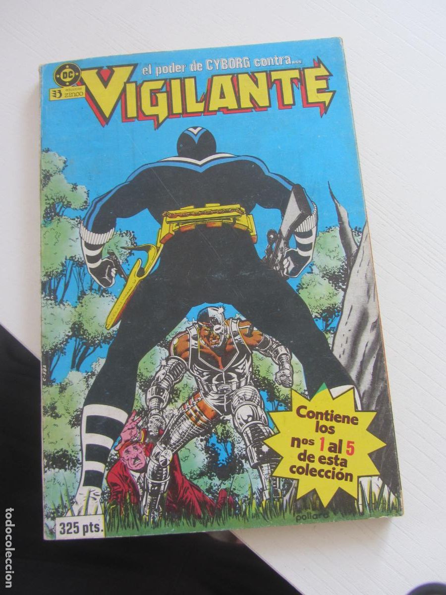 C&oacute;mics: VIGILANTE - RETAPADO NUMEROS DEL 1 AL 5 - ZINCO. arx153