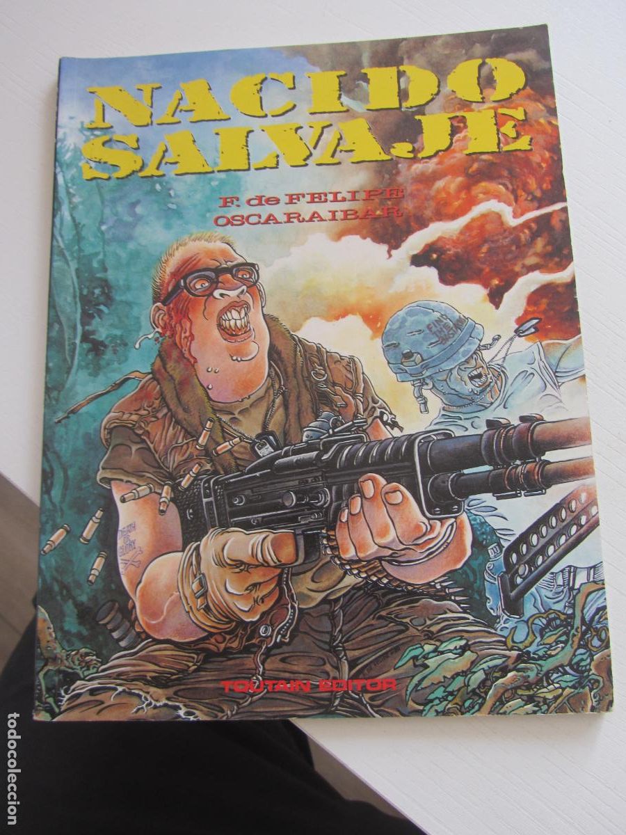 C&oacute;mics: NACIDO SALVAJE - F DE FELIPE -OSCARAIBAR) TOUTAIN -1989 arx153