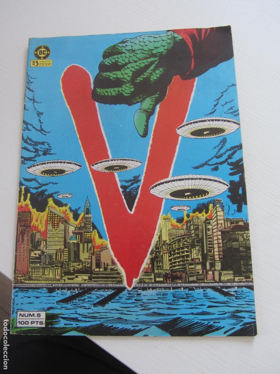 C&oacute;mics: V - LOS VISITANTES COMICS SERIE DE TELEVISION N&ordm; 5 ZINCO DC arx152