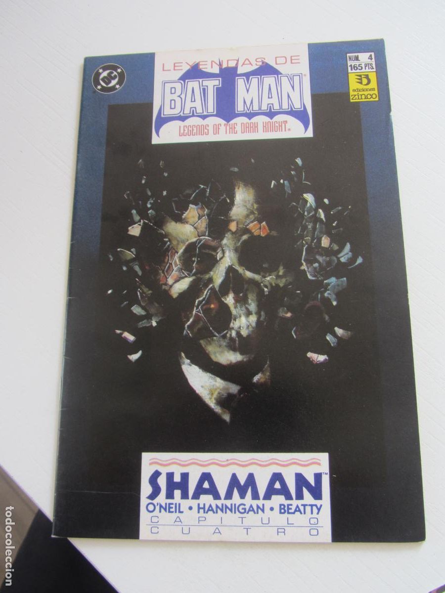 C&oacute;mics: LEYENDAS DE BATMAN N&ordm; 4 LEGENDS OF THE DARK NIGHT : SHAMAN 1990/1993 ZINCO DC buen estado arx152