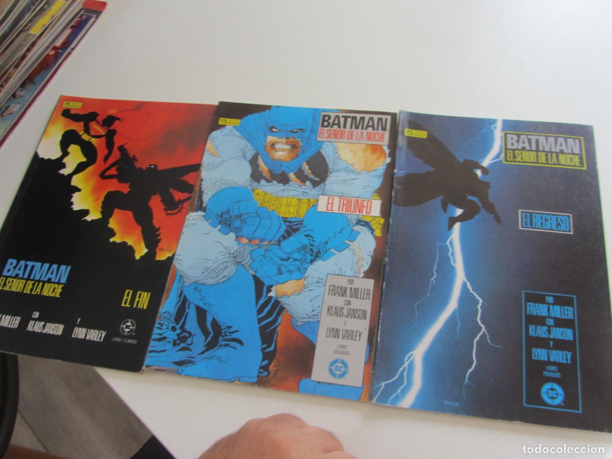 C&oacute;mics: BATMAN EL SE&Ntilde;OR DE LA NOCHE 1 2 4 CASI COMPLETA ZINCO buen estado arx152