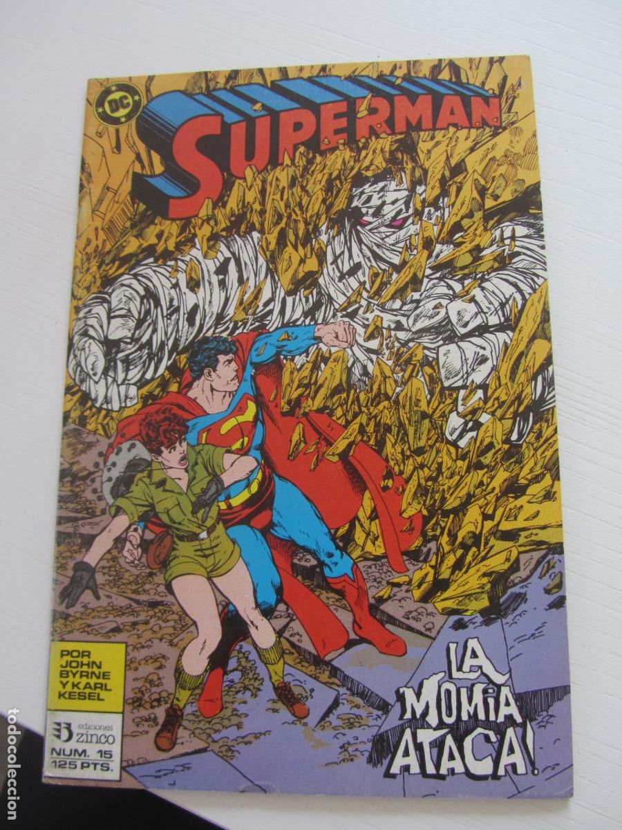 C&oacute;mics: SUPERMAN VOLUMEN 2 N&ordm; 15 ZINCO DC BUEN ESTADO arx154