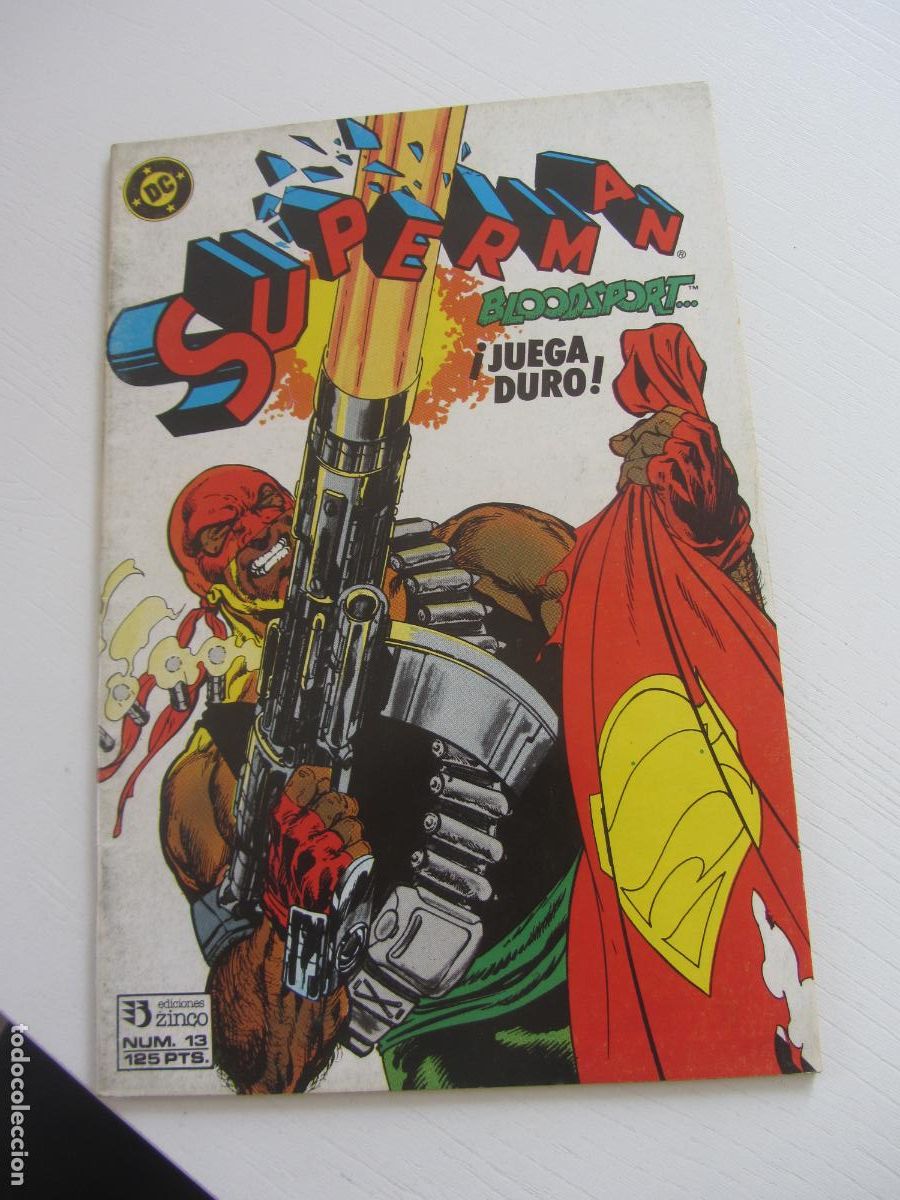 C&oacute;mics: SUPERMAN VOLUMEN 2 N&ordm; 13 ZINCO DC BUEN ESTADO arx154