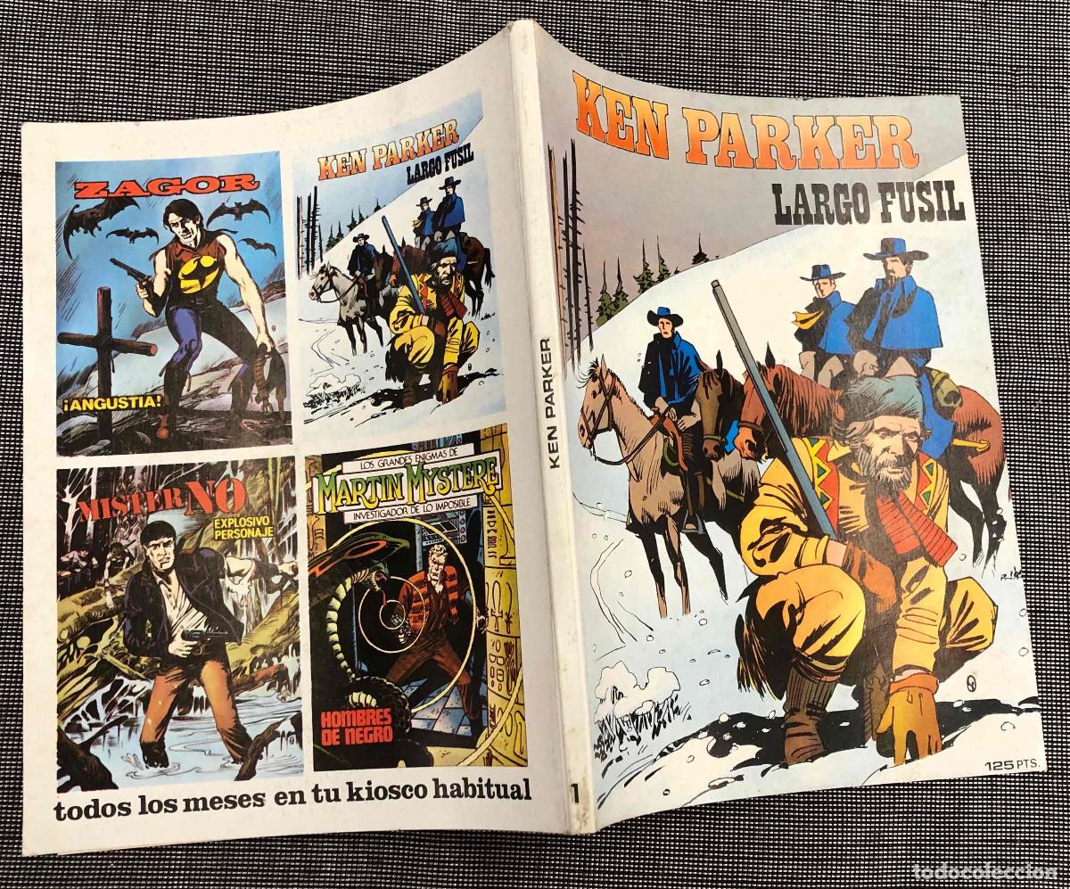 C&oacute;mics: KEN PARKER 1 LARGO FUSIL, ZINCO 1982