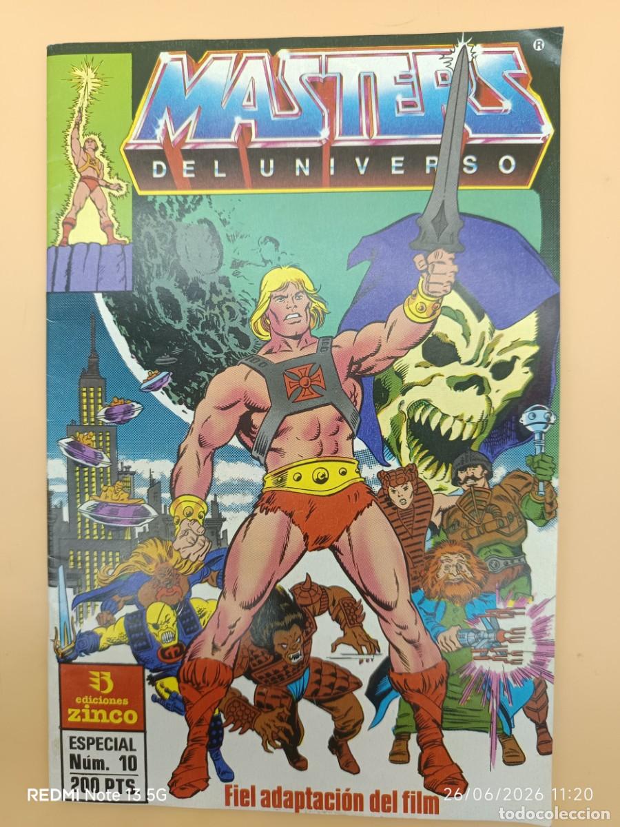 C&oacute;mics: COMIC MASTERS DEL UNIVERSO, EDICIONES ZINCO N.10
