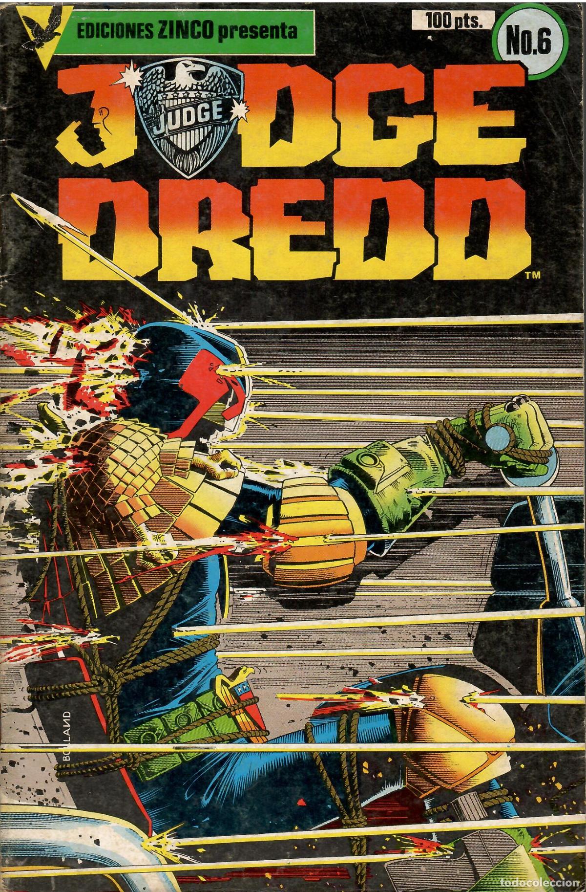 C&oacute;mics: Comic Juez Dredo (Judge Dredd), n&ordm; 6 - Ediciones Zinco - Foto 1