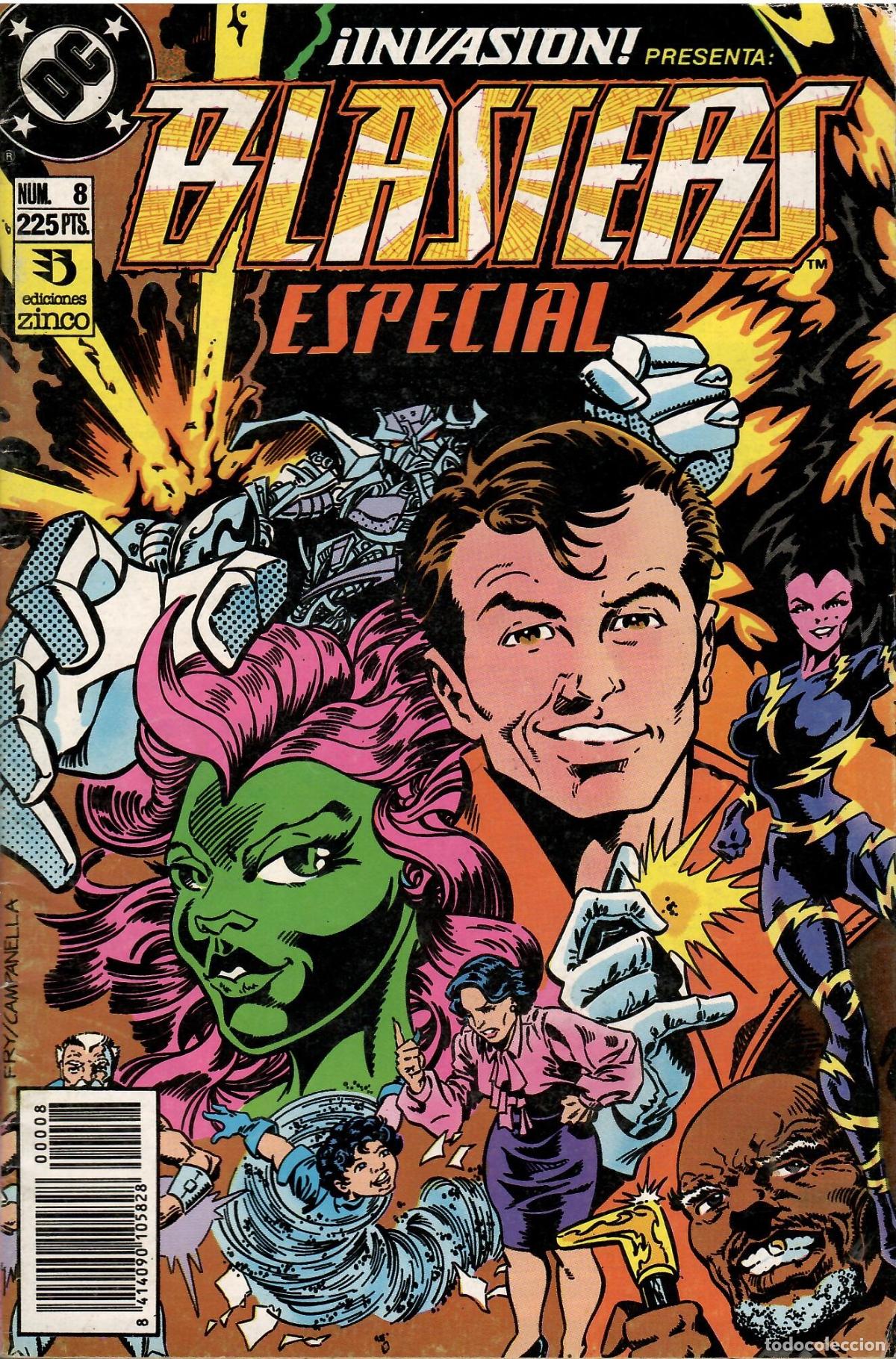 C&oacute;mics: Comic Invasion, n&ordm; 8: Especial Blasters - Ediciones Zinco - Foto 1