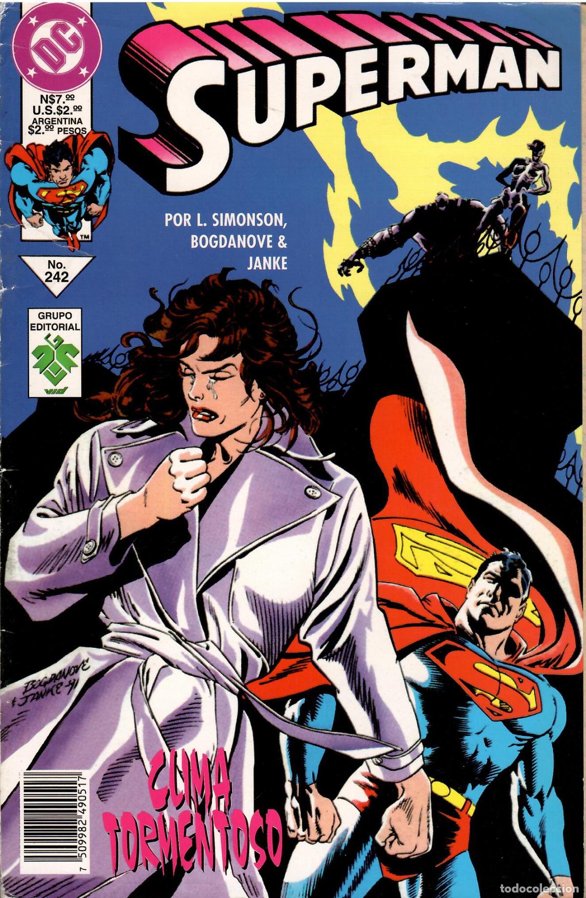C&oacute;mics: Comic Superman, n&ordm; 242 - Grupo Editorial VID - Foto 1