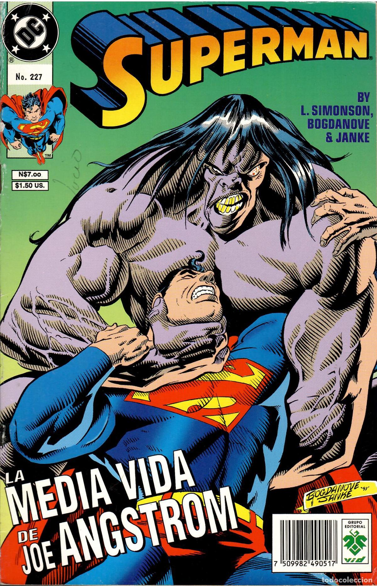 C&oacute;mics: Comic Superman, n&ordm; 227 - Grupo Editorial VID