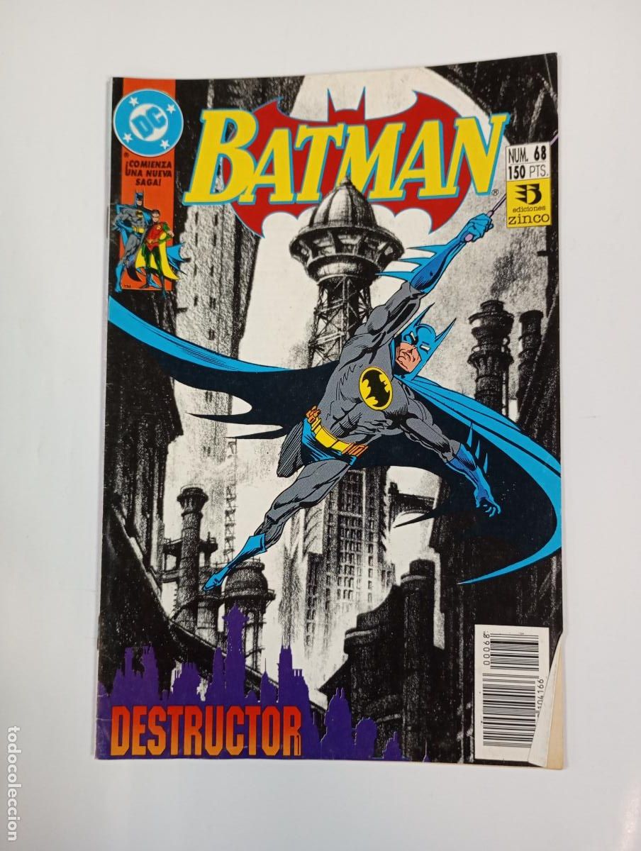 C&oacute;mics: BATMAN N&ordm; 68. DESTRUCTOR. EDICIONES ZINCO. TDKR92 - Foto 1