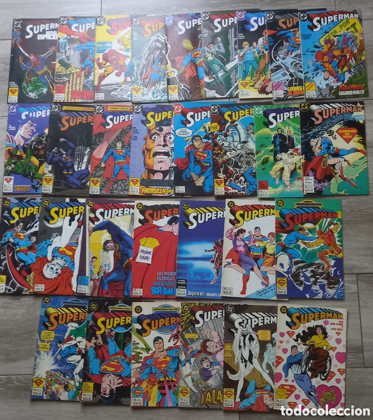 C&oacute;mics: Lote 118 c&oacute;mic Superman. Ediciones Zinco - Foto 2