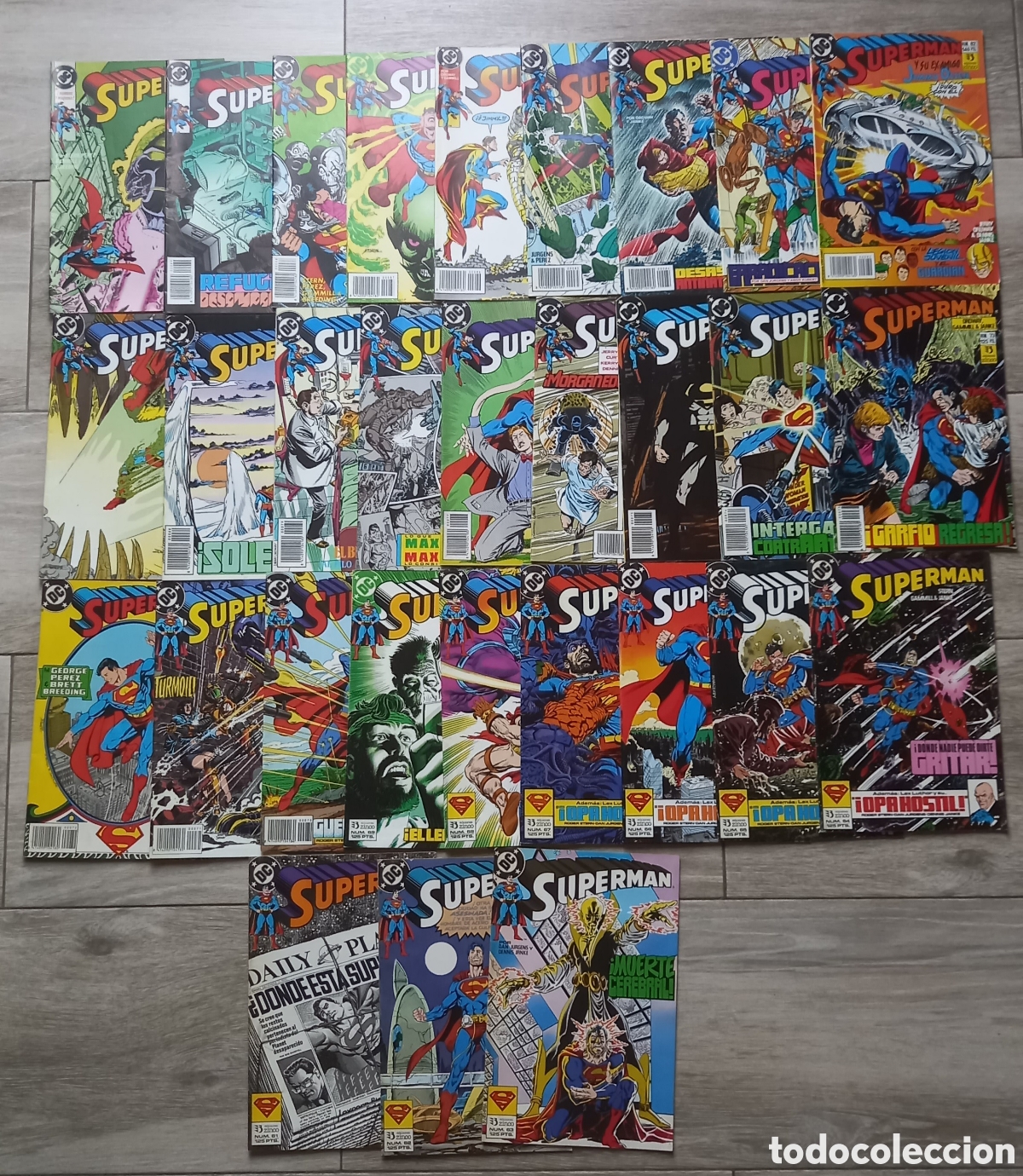 C&oacute;mics: Lote 118 c&oacute;mic Superman. Ediciones Zinco - Foto 3