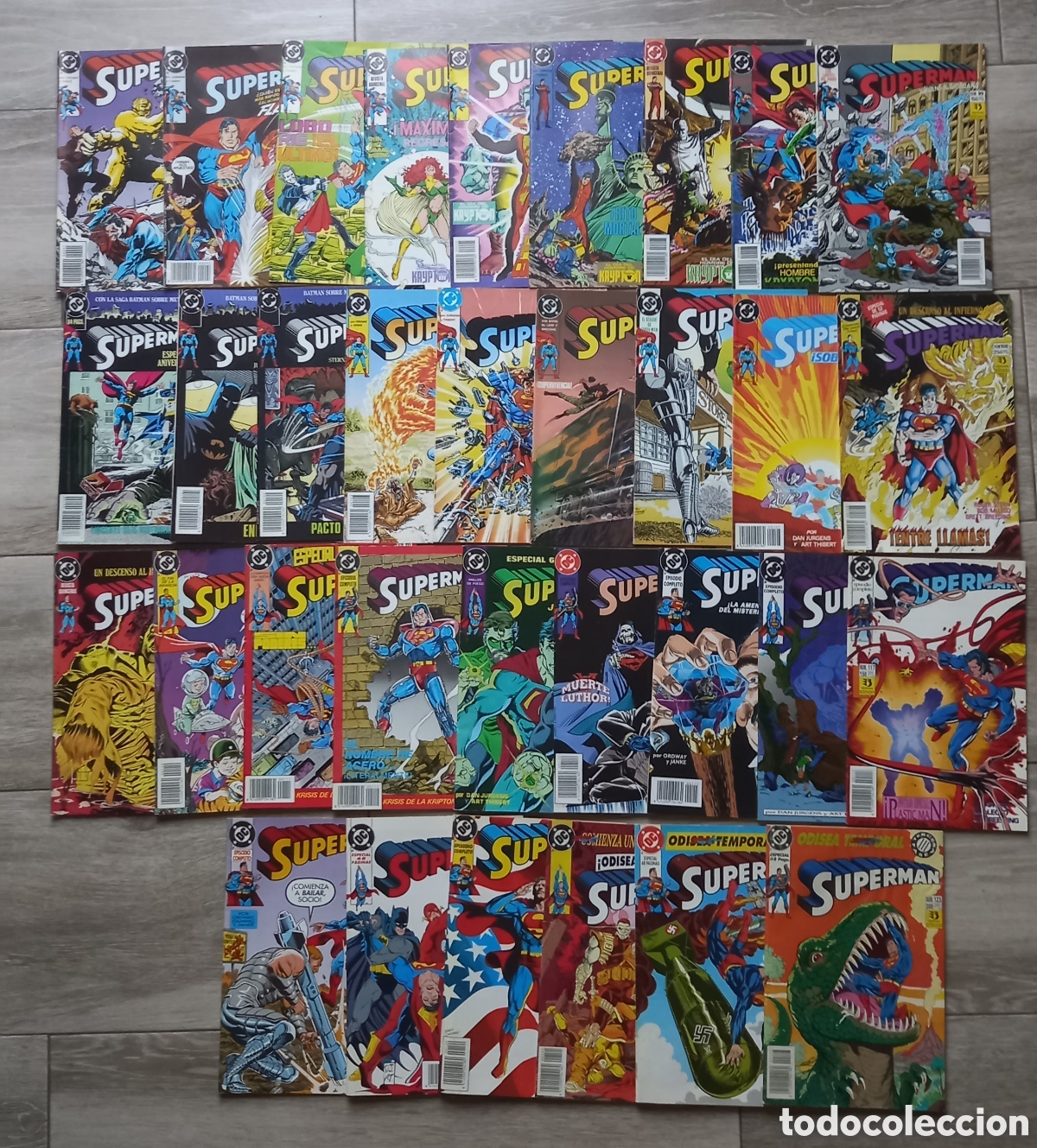C&oacute;mics: Lote 118 c&oacute;mic Superman. Ediciones Zinco - Foto 4