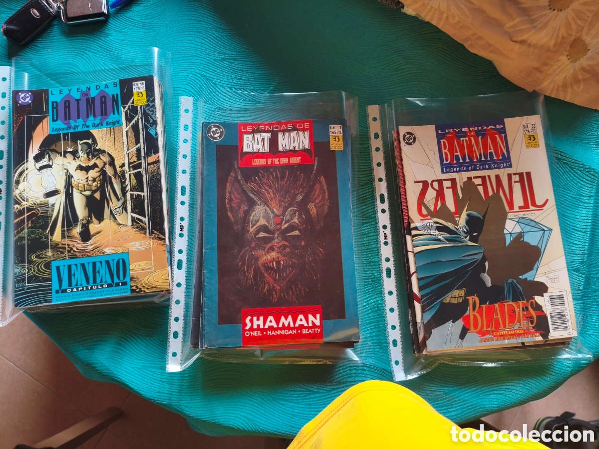 C&oacute;mics: Leyendas de Batman 44 n&uacute;meros completa zinco