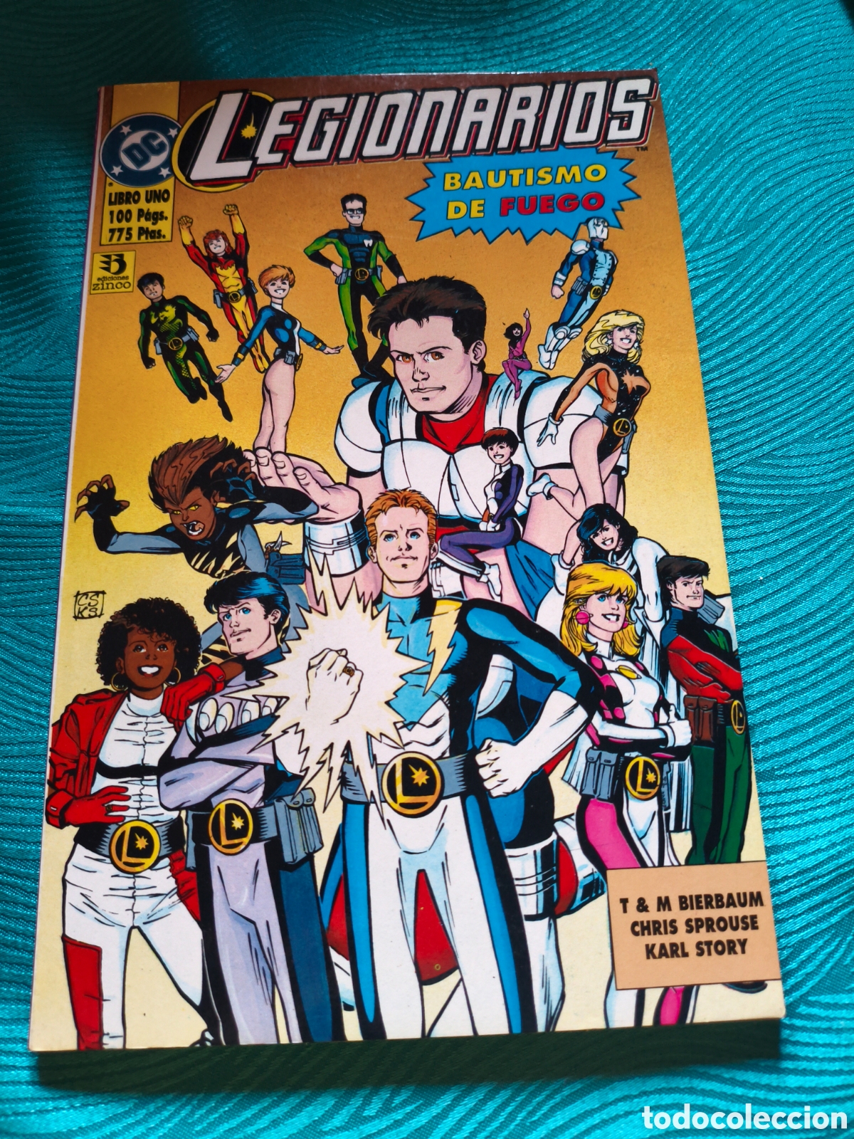C&oacute;mics: Legionarios bautismo de fuego zinco libro 1