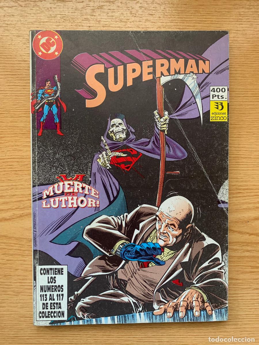 C&oacute;mics: Superman n&ordm;s 113 114 115 116 117 en Tomo Retapado - Buen Estado