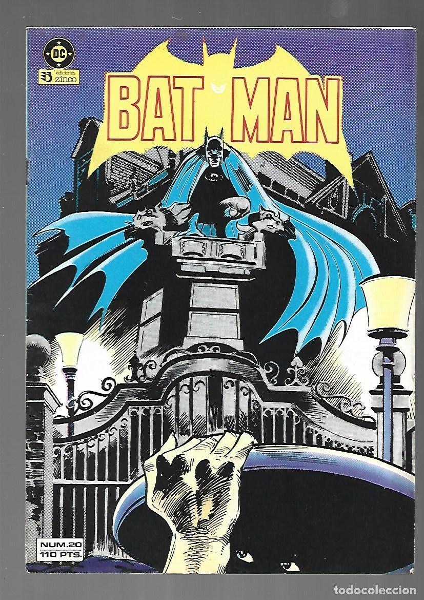 Comics: Batman, 20, 1984, Zinco, muy buen estado