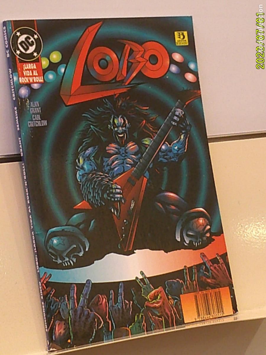 C&oacute;mics: LOBO &iexcl;LARGA VIDA AL ROCK'N'ROLL! DC - ZINCO