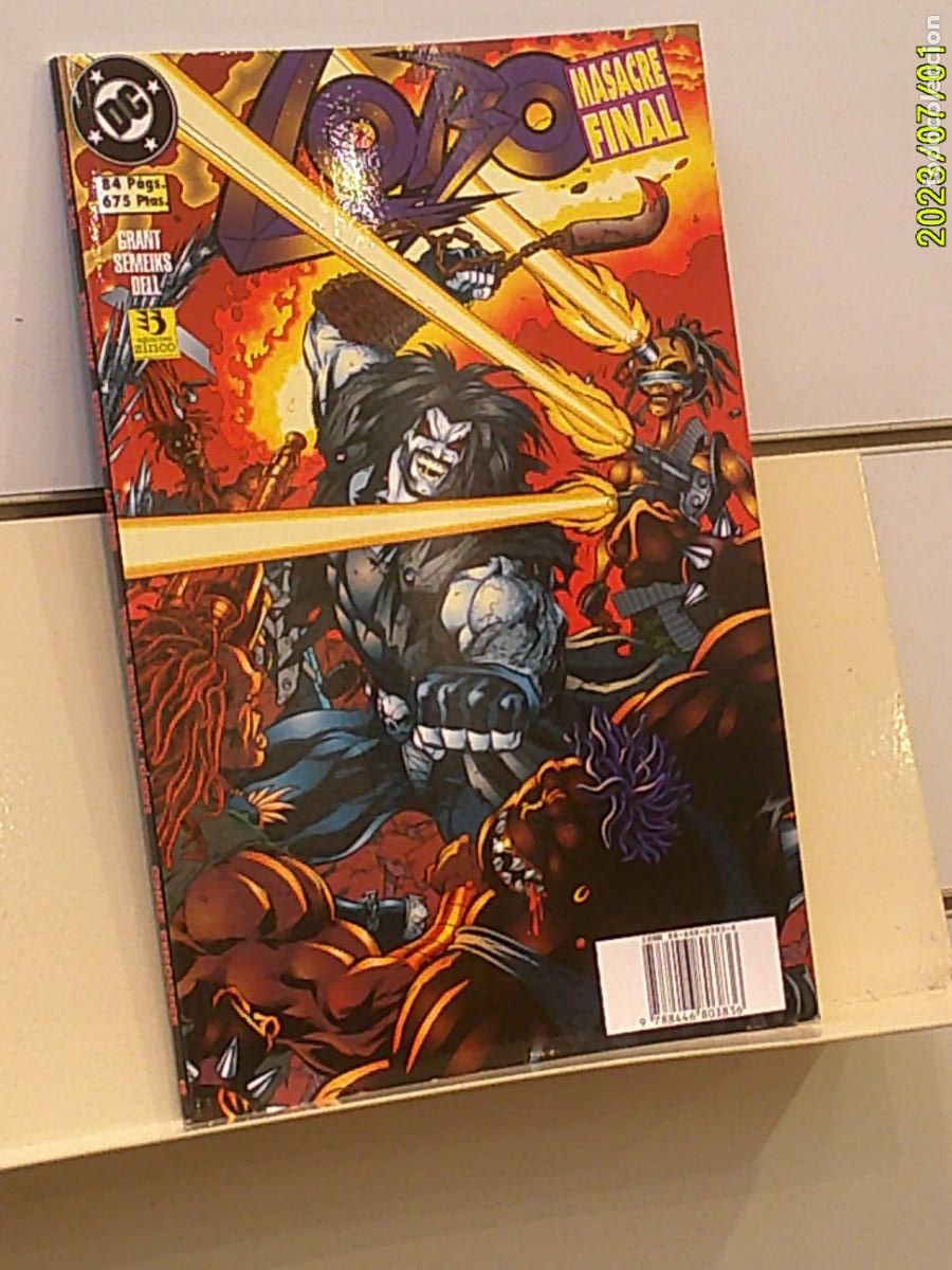 C&oacute;mics: LOBO MASACRE FINAL DC - ZINCO