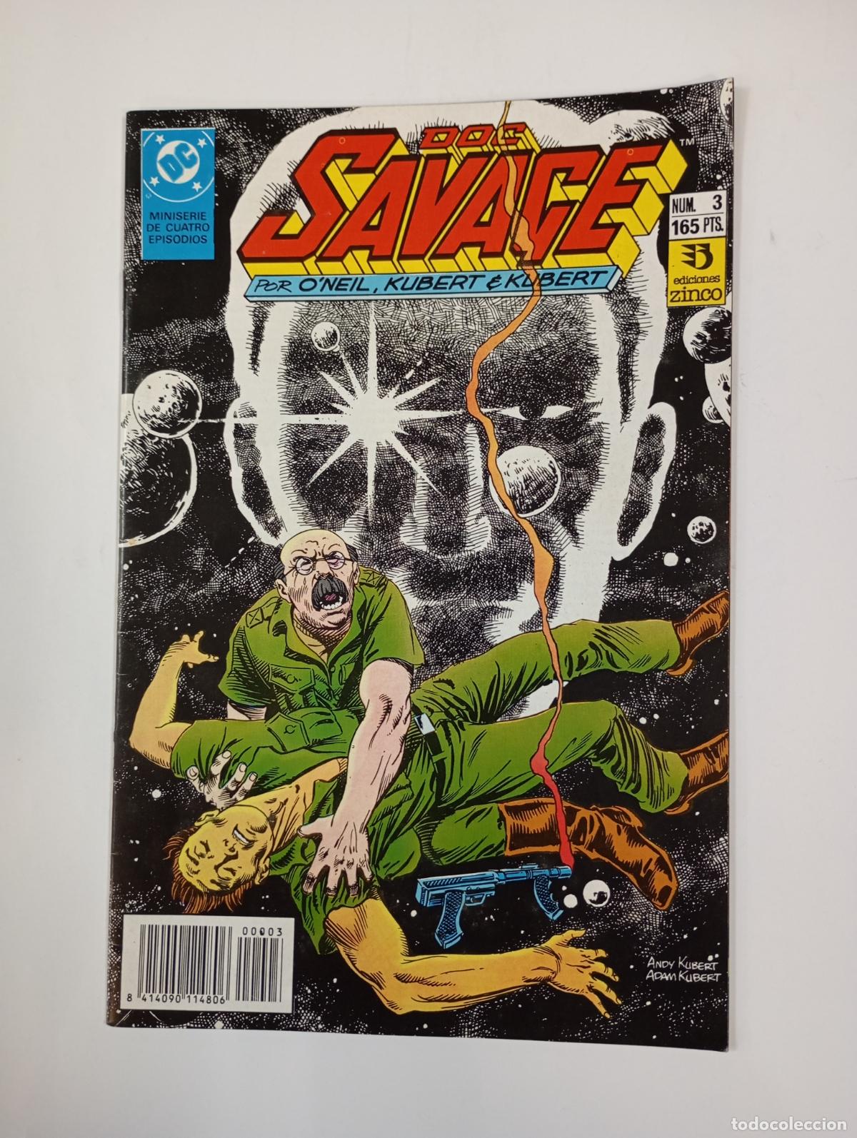 C&oacute;mics: DOC SAVAGE N&ordm; 3. EDICIONES ZINCO. TDKR93 - Foto 1