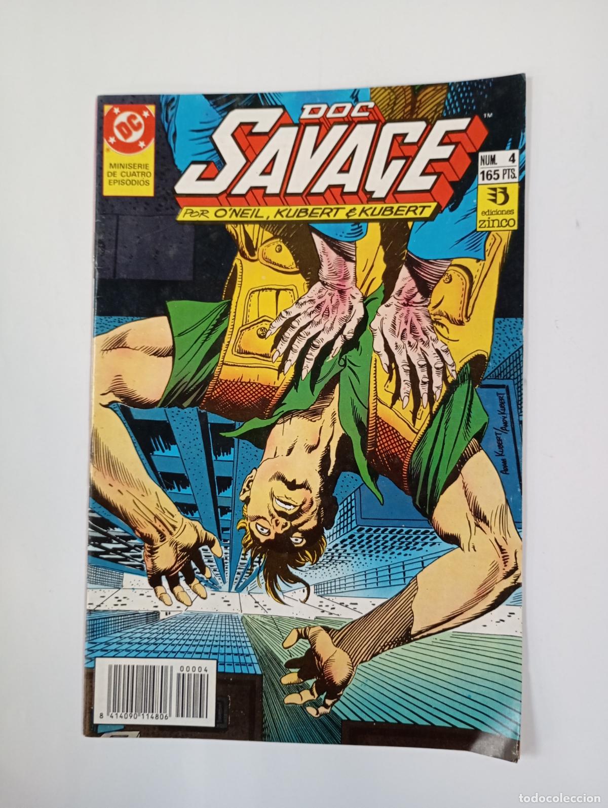C&oacute;mics: DOC SAVAGE N&ordm; 4. EDICIONES ZINCO. TDKR93 - Foto 1
