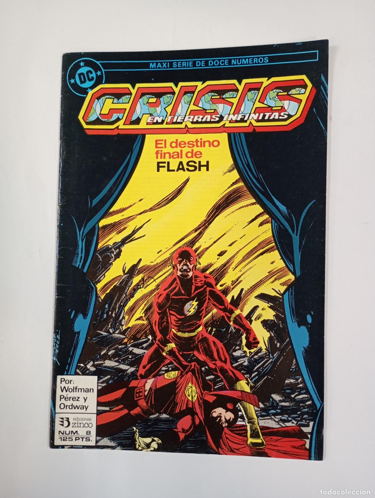 C&oacute;mics: CRISIS EN TIERRAS INFINITAS N&ordm; 8. EDICIONES ZINCO. TDKR93 - Foto 1