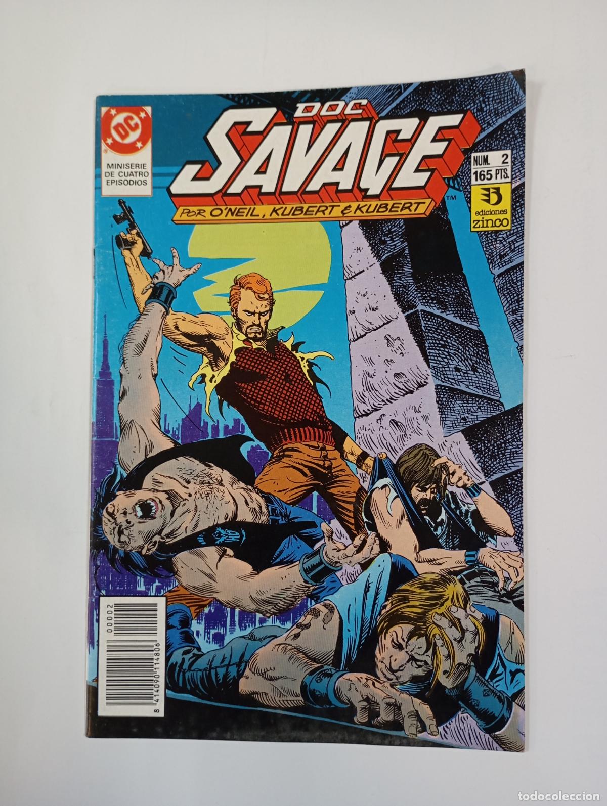 C&oacute;mics: DOC SAVAGE N&ordm; 2. EDICIONES ZINCO. TDKR93 - Foto 1