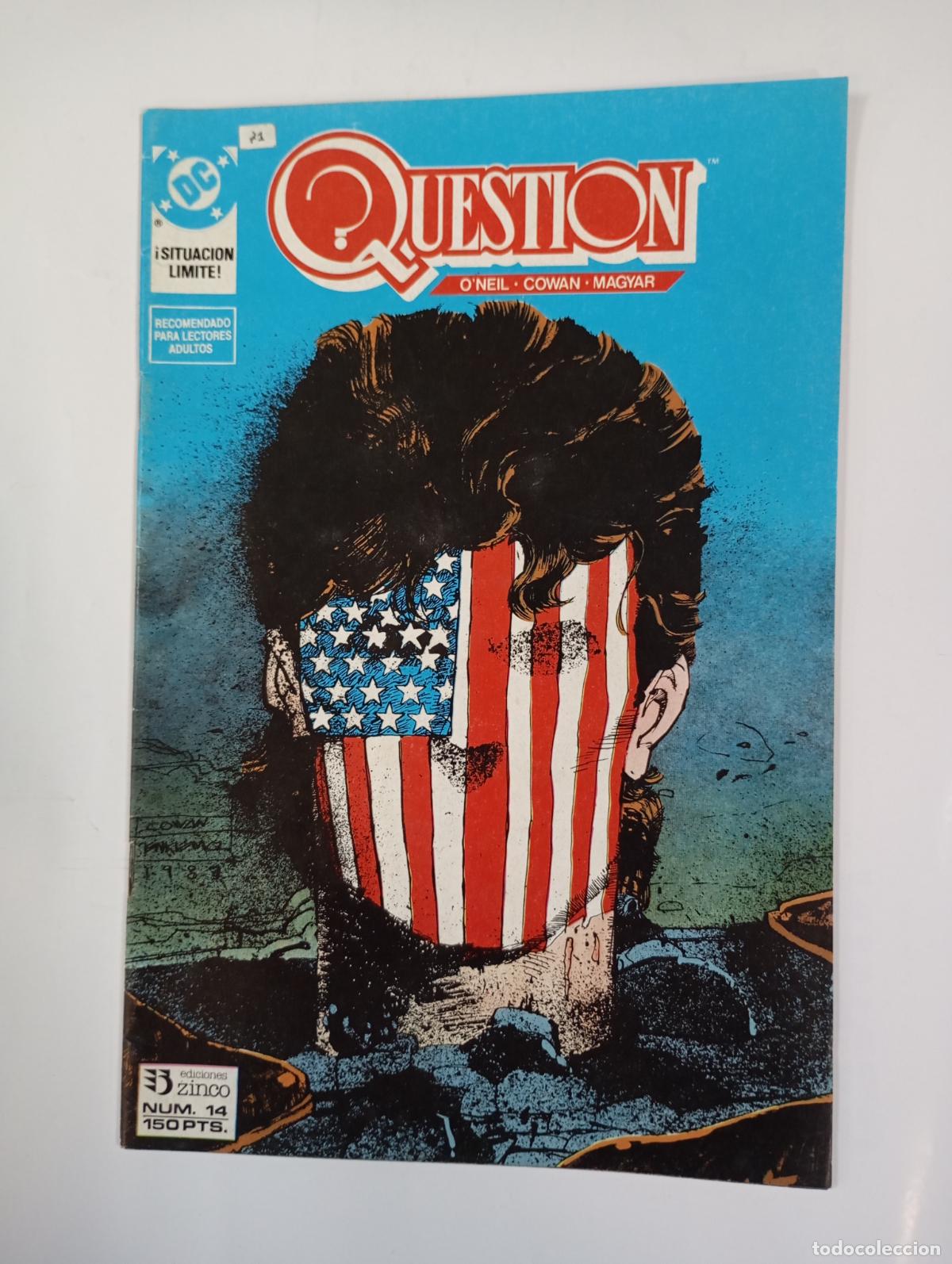 C&oacute;mics: QUESTION N&ordm; 14. EDICIONES ZINCO. TDKR93 - Foto 1