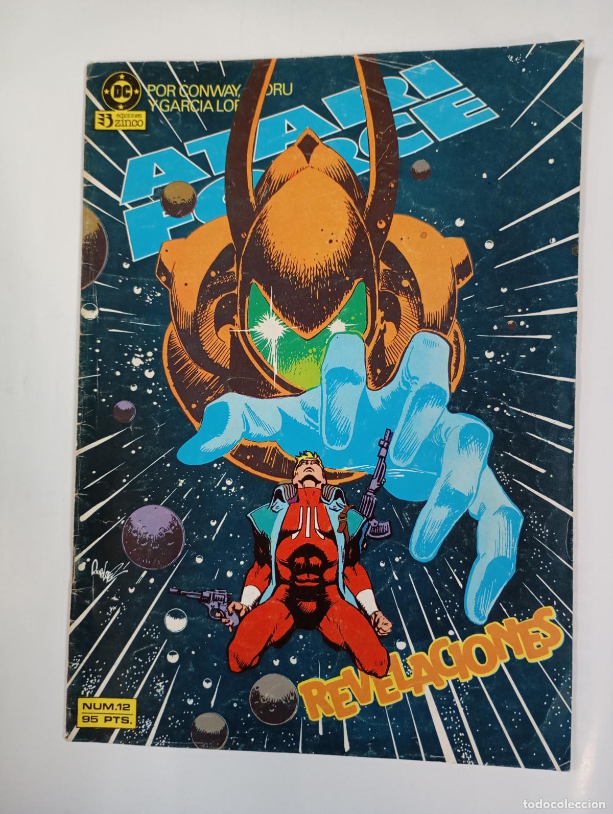 C&oacute;mics: ATARI FORCE N&ordm; 12. EL SILENCIO. EDICIONES ZINCO. TDKR93 - Foto 1