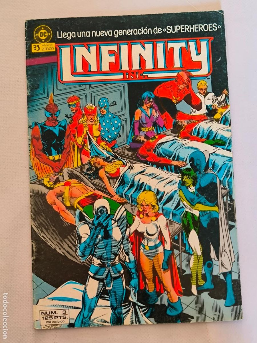 C&oacute;mics: INFINITY INC N&ordm; 3 - DC - ZINCO (GO)