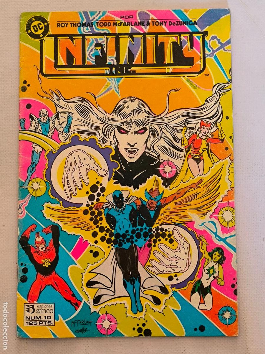 C&oacute;mics: INFINITY INC N&ordm; 10 - DC - ZINCO (GO)