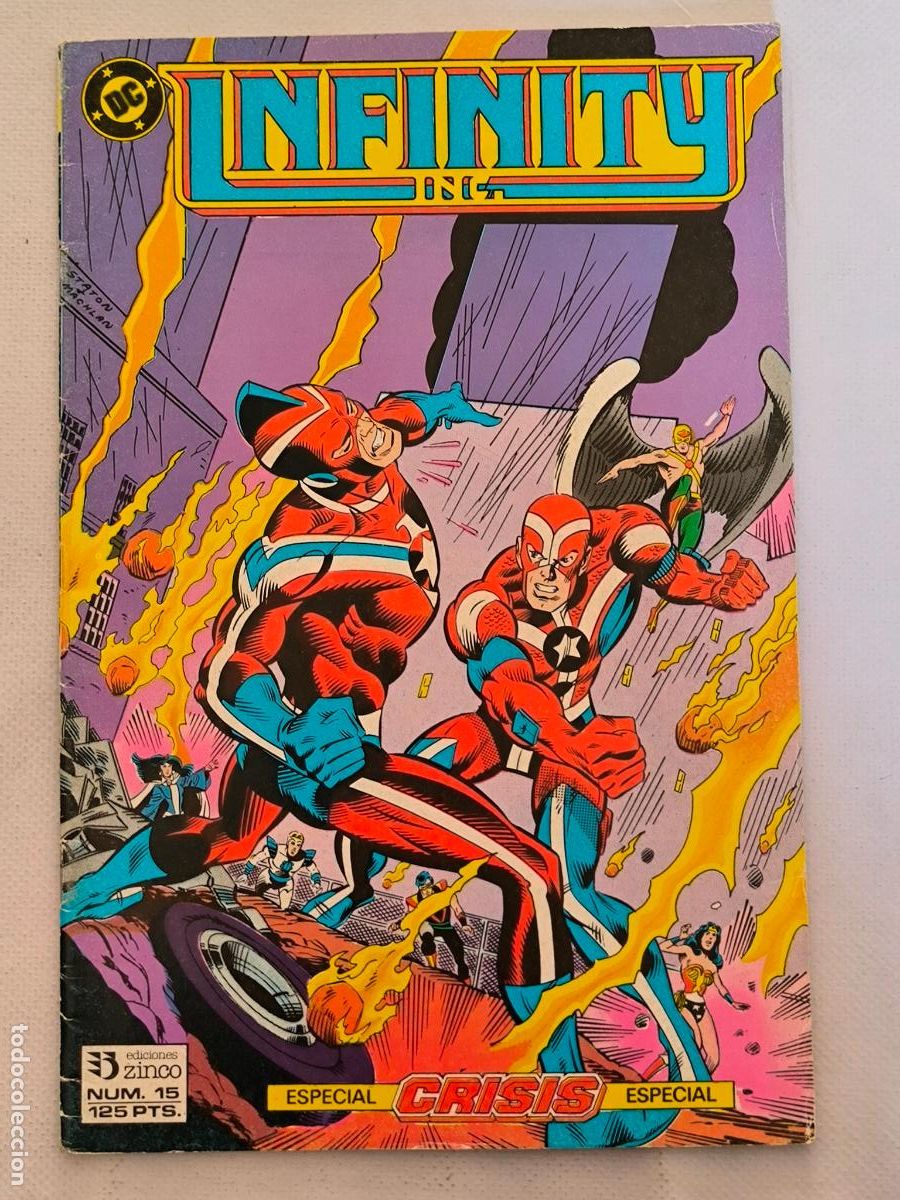 C&oacute;mics: INFINITY INC N&ordm; 15 - DC - ZINCO (GO)