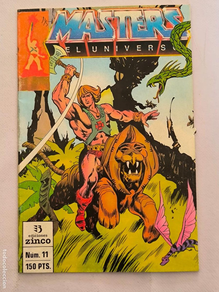 C&oacute;mics: MASTERS DEL UNIVERSO N&ordm; 11 - MASTERS OF THE UNIVERSE - ZINCO (GO)