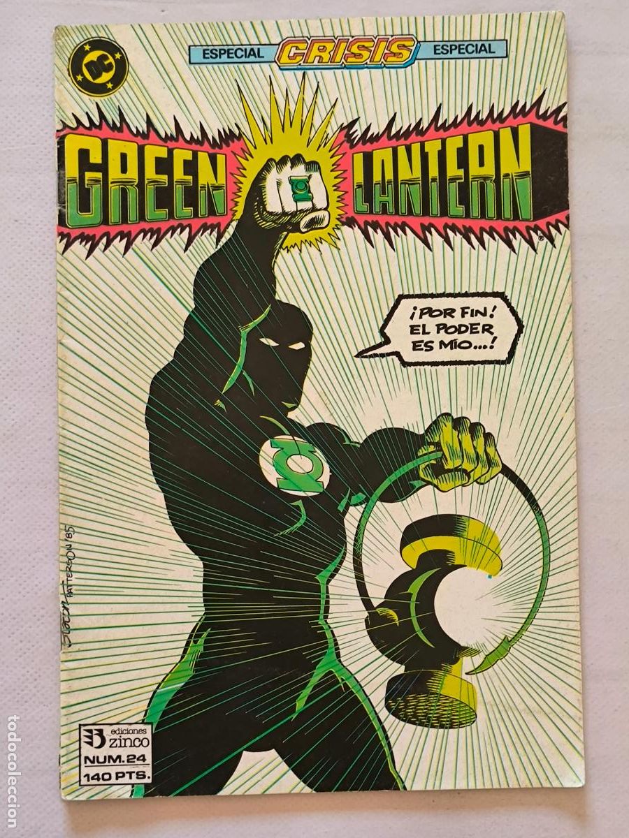 C&oacute;mics: GREEN LANTERN N&ordm; 24 - ESPECIAL CRISIS - DC - ZINCO (HX)