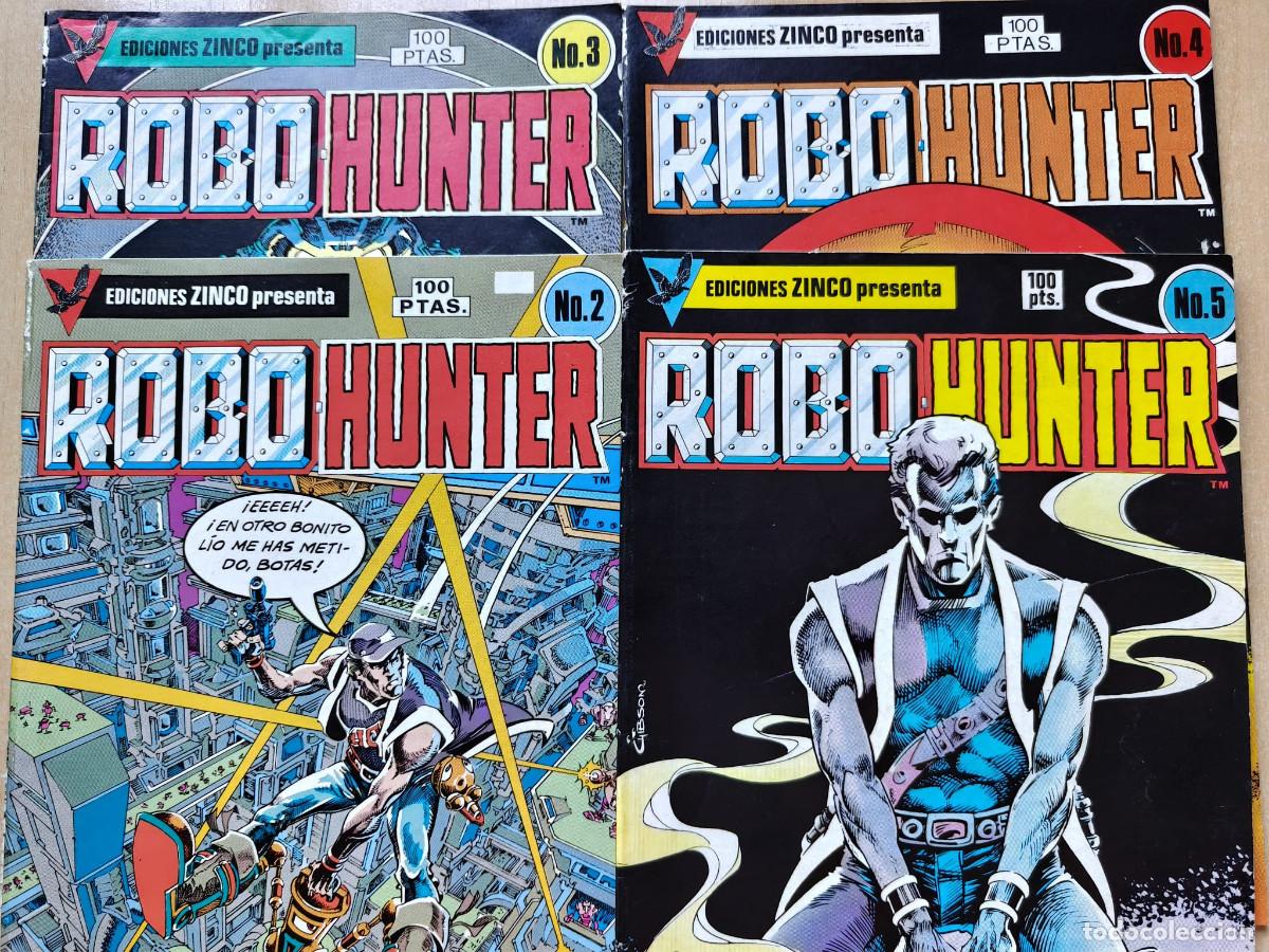 C&oacute;mics: Comics ROBO-HUNTER 2-5 - 1, 2, 3, 4, 5 - Zinco - Foto 1